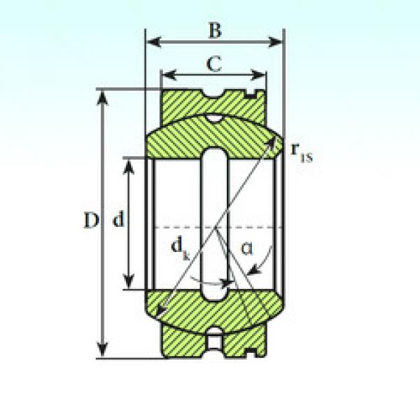 Bearing GE 70 XS K ISB #1 image