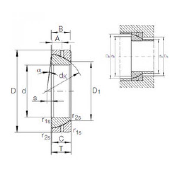 Bearing GE 110 SX INA #1 image