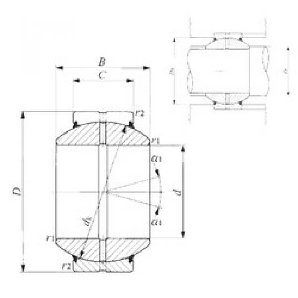 Bearing GE 100GS-2RS IKO #1 image