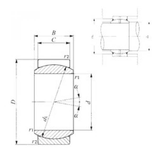 Bearing GE 10E IKO #1 image