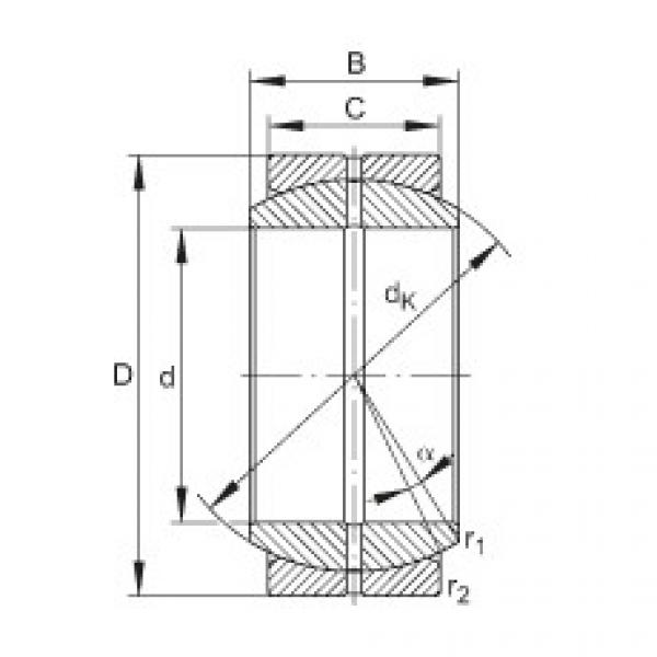 Bearing GE100-DO INA #1 image