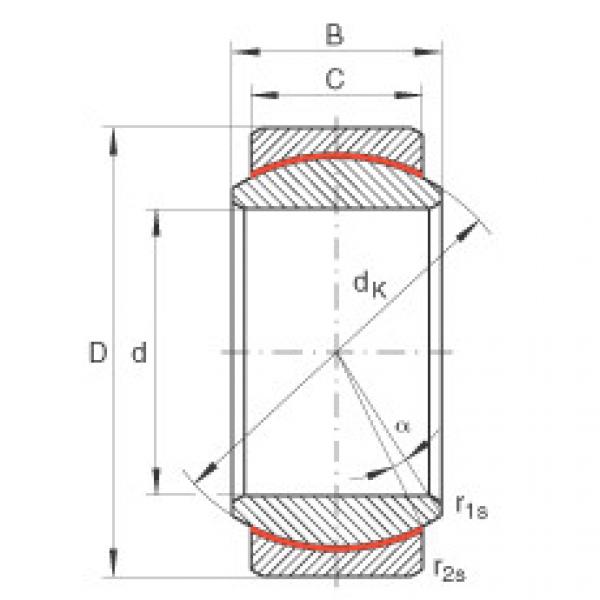 Bearing GE10-UK INA #1 image