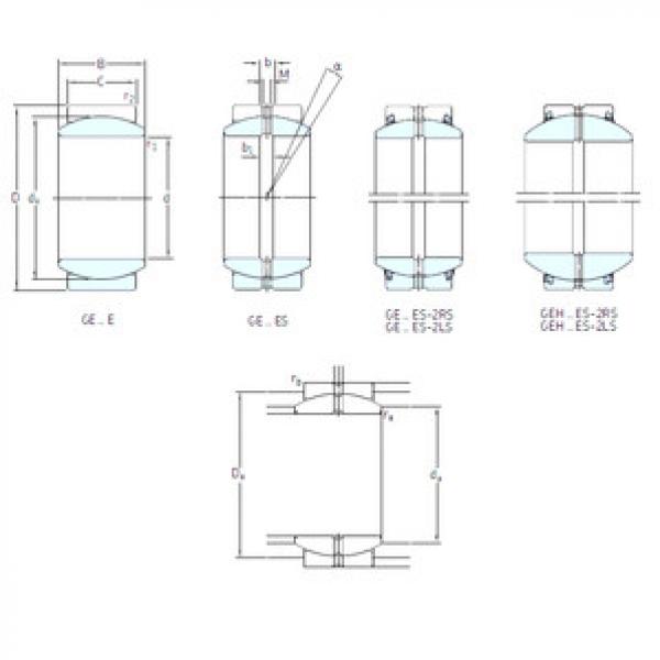 Bearing GE100ES SKF #1 image