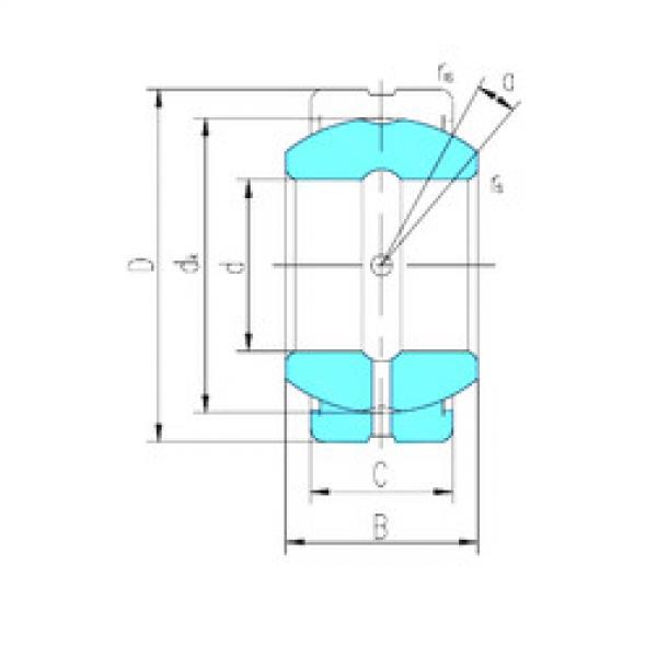 Bearing GE100ES-2RS LS #1 image