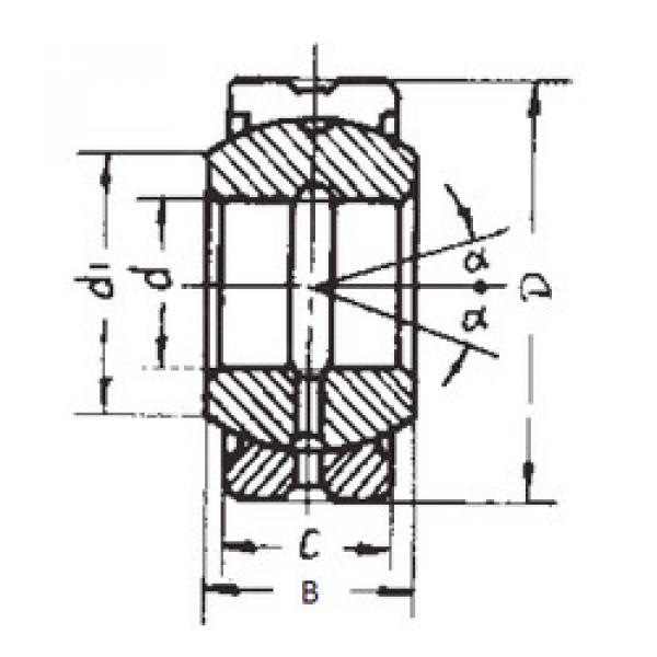 Bearing GE110ES-2RS FBJ #1 image