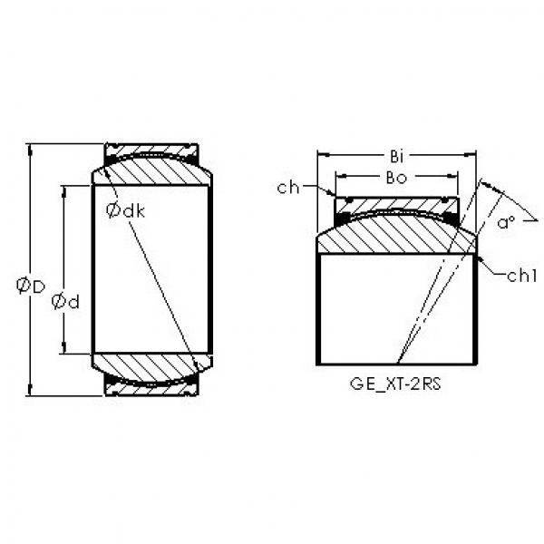 Bearing GE140XT-2RS AST #1 image