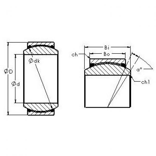 Bearing GE17ET/X-2RS AST #1 image