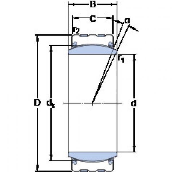 Bearing GEC 320 TXA-2RS SKF #1 image