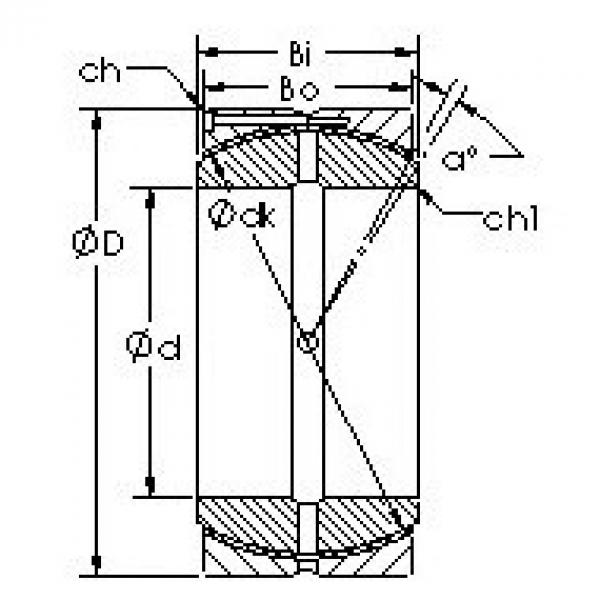 Bearing GEC340HCS AST #1 image