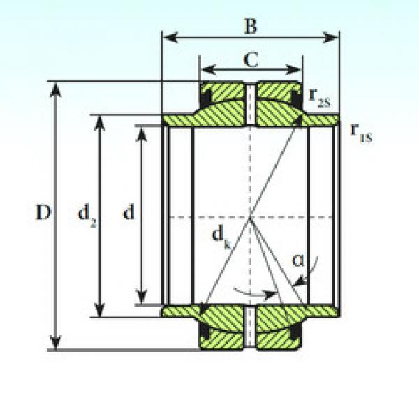 Bearing GEEM 17 ES 2RS ISB #1 image