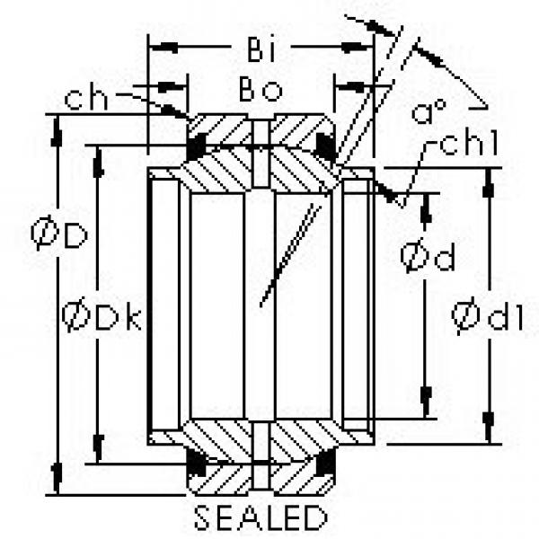 Bearing GEEM20ES-2RS AST #1 image