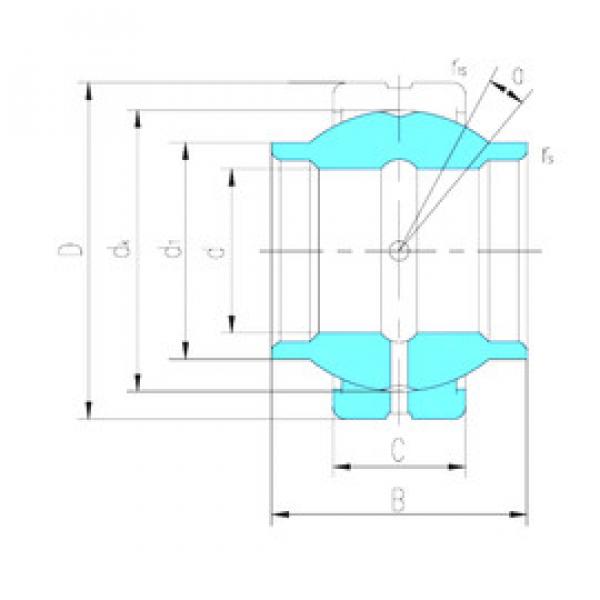 Bearing GEEM100ES-2RS LS #1 image