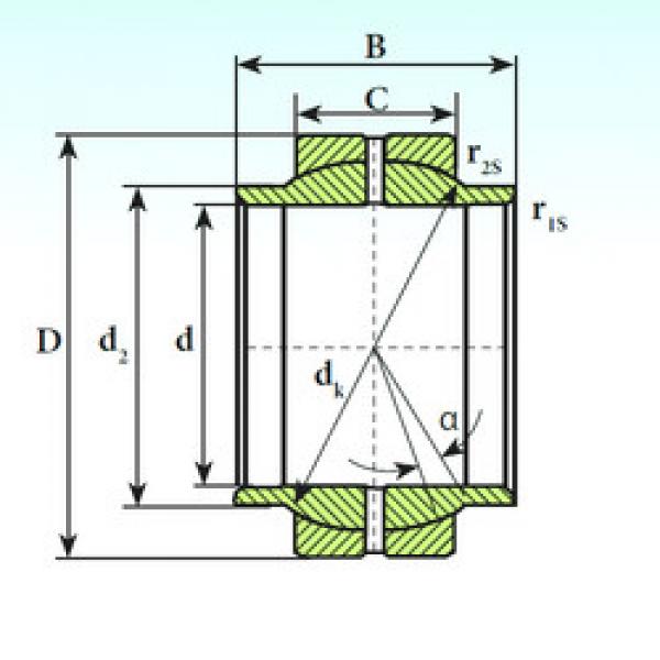 Bearing GEEW 110 ES ISB #1 image