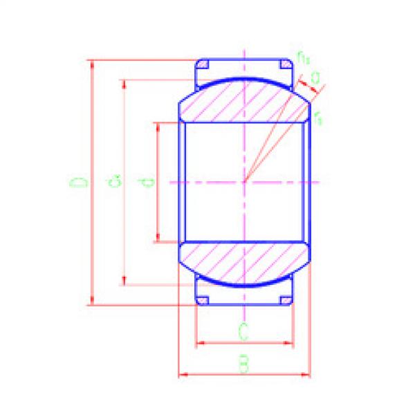 Bearing GEH100XT-2RS LS #1 image