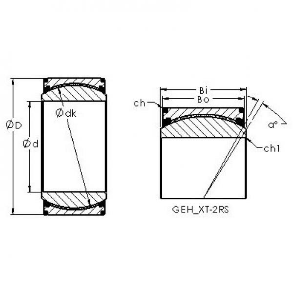 Bearing GEH110XT-2RS AST #1 image