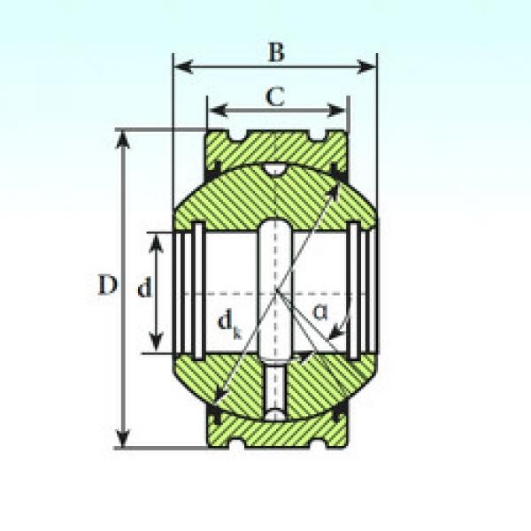 Bearing GEK 30 XS 2RS ISB #1 image