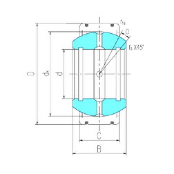 Bearing GEK30XS-2RS LS #1 image