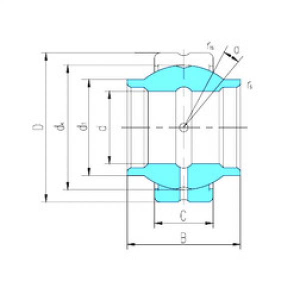 Bearing GEWZ101ES-2RS LS #1 image