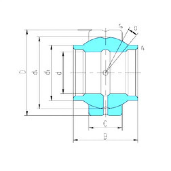 Bearing GEWZ127ES LS #1 image