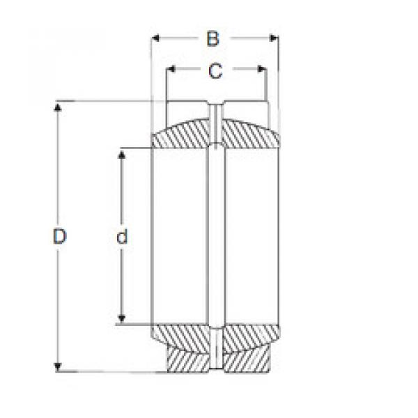 Bearing GEZ 008 ES SIGMA #1 image