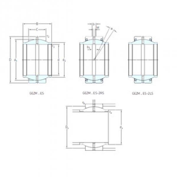 Bearing GEZM104ES-2LS SKF #1 image