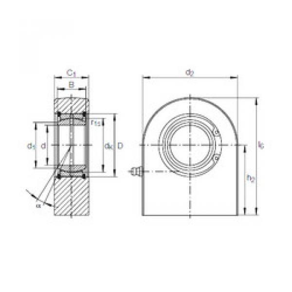 Bearing GF 50 DO INA #1 image