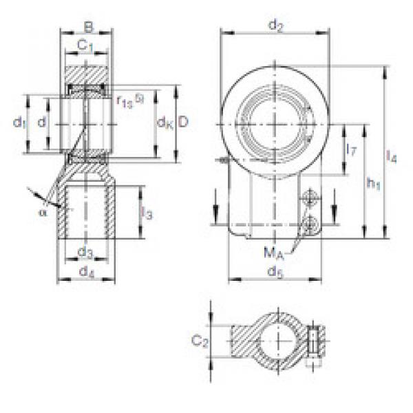 Bearing GIHN-K 63 LO INA #1 image