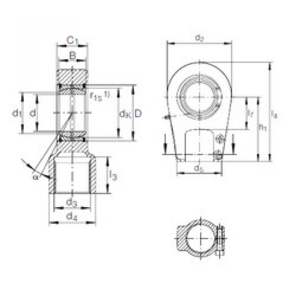 Bearing GIHRK 120 DO INA #1 image