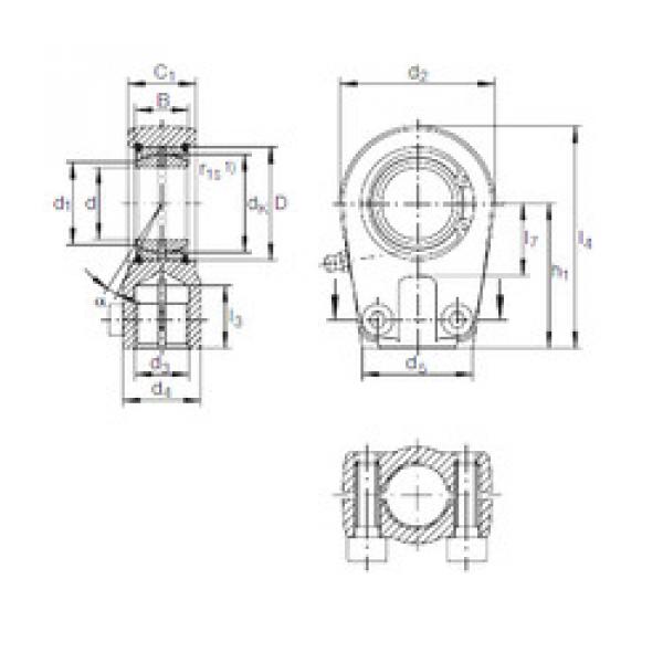 Bearing GIHRK 30 DO INA #1 image