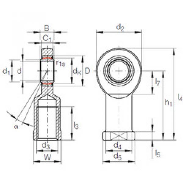 Bearing GIR 10 UK INA #1 image