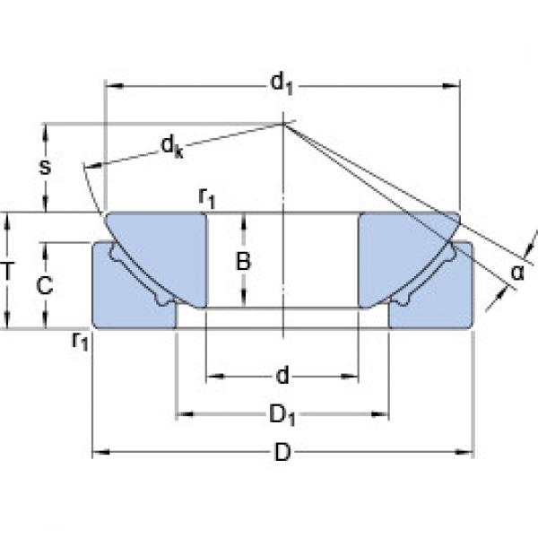 Bearing GX 40 F SKF #1 image