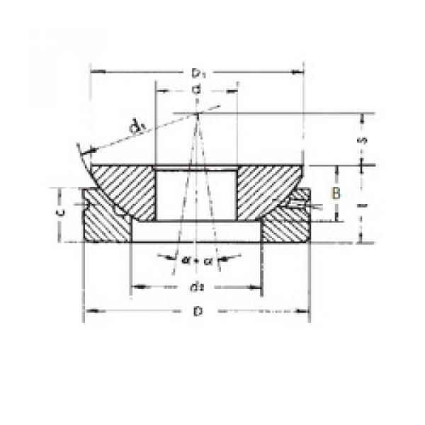 Bearing GX20S FBJ #1 image