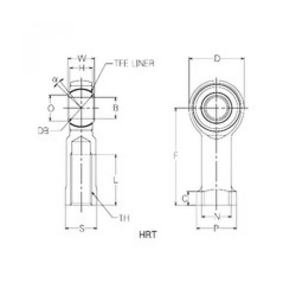 Bearing HRT28 NMB #1 image