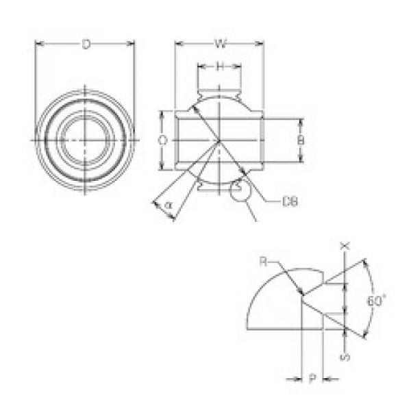 Plain Bearings MBY10VCR NMB #1 image