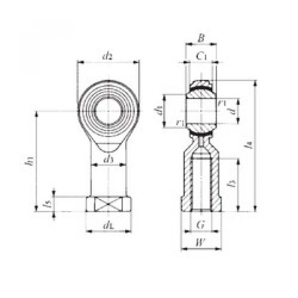 Bearing PHS 14EC IKO #1 image