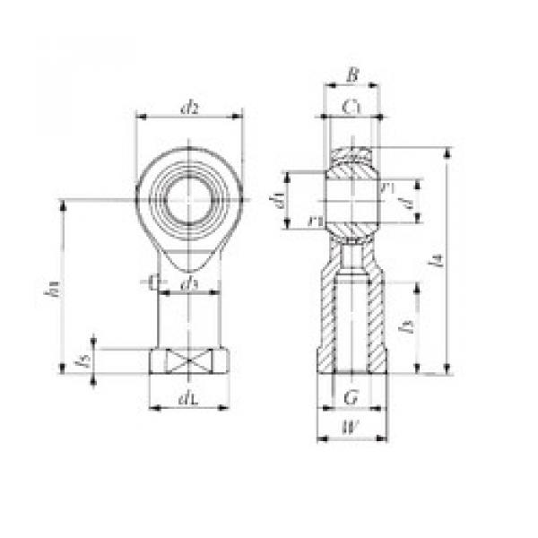 Bearing PHS 20 IKO #1 image