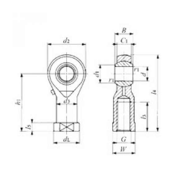 Bearing PHSA 12 IKO #1 image