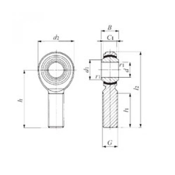 Bearing POS 18EC IKO #1 image