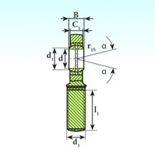 Bearing SA 15 ES 2RS ISB #1 image