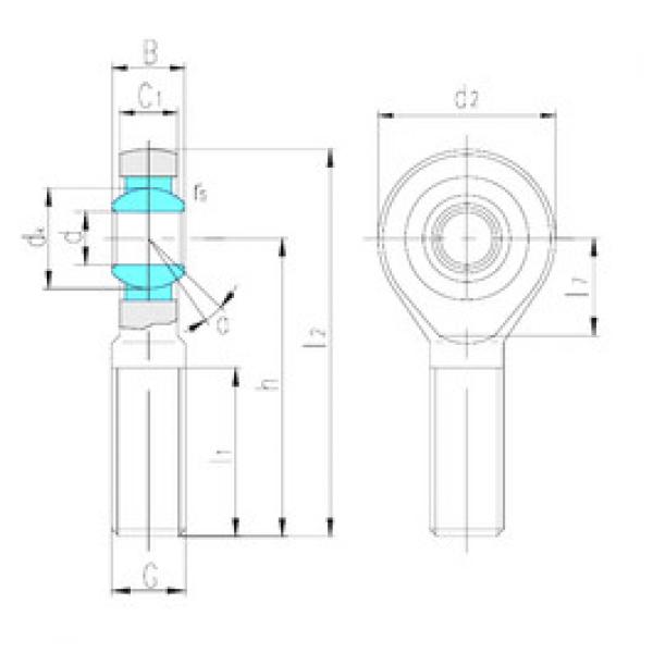 Plain Bearings SA20ES LS #1 image