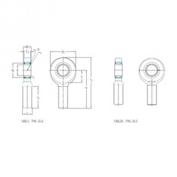 Bearing SA70TXE-2LS SKF #1 image