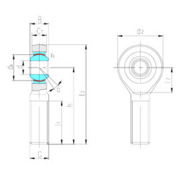 Plain Bearings SAJK18C LS #1 image