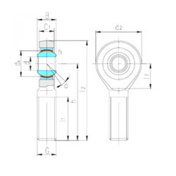 Bearing SAK12C LS #1 image