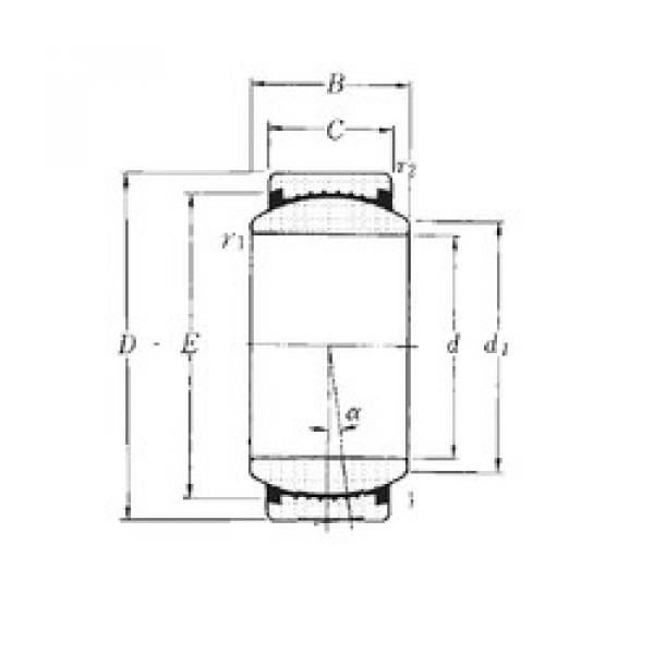 Bearing SAR1-25SS NTN #1 image