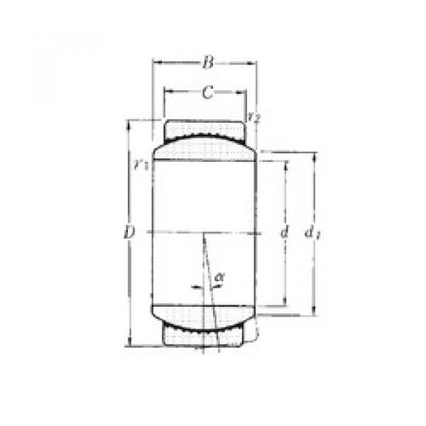 Bearing SAR1-20 NTN #1 image