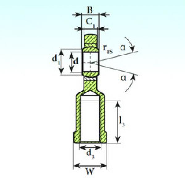 Bearing SI 20 C ISB #1 image