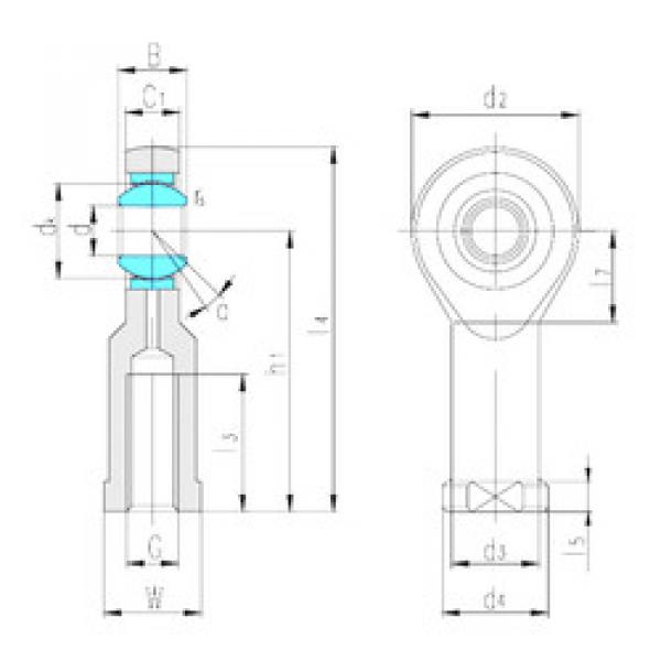 Bearing SI17C LS #1 image