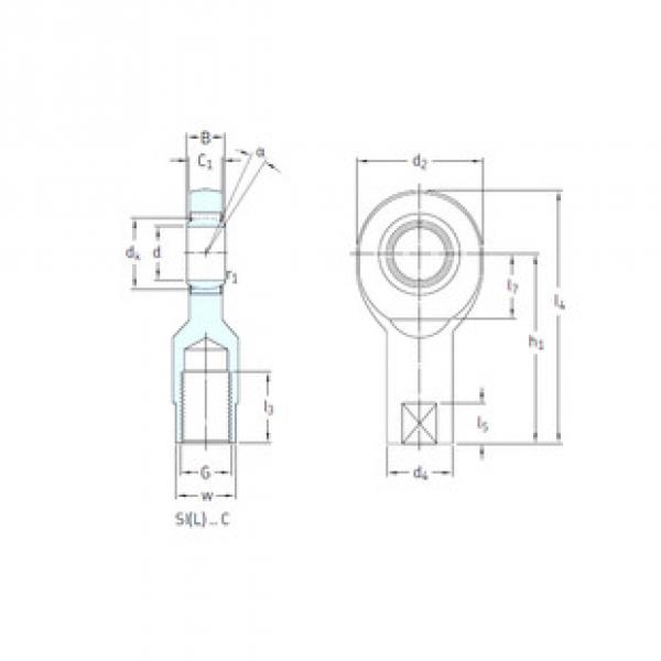 Bearing SI10C SKF #1 image