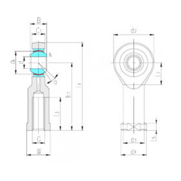 Bearing SIJK12C/B2 LS #1 image