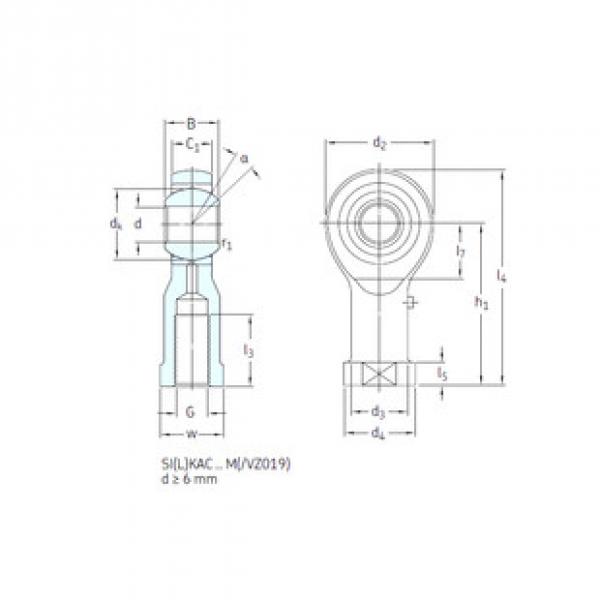 Bearing SIKAC14M SKF #1 image